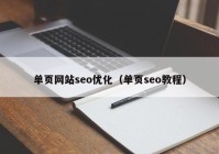 单页网站seo优化（单页seo教程）
